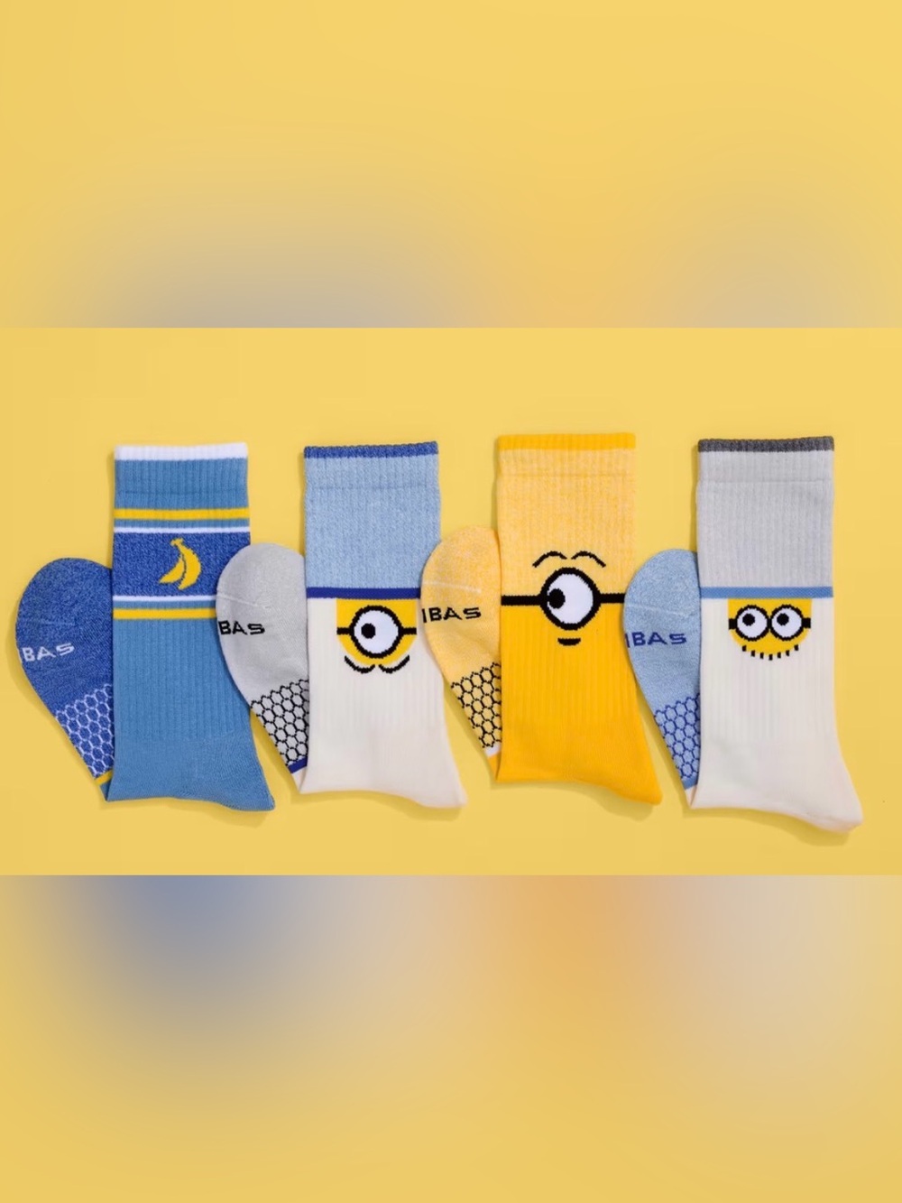 New BOMBAS X MINIONS SOCK COLLECTION